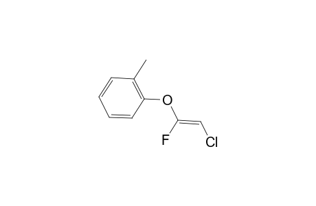 .beta.-Chloro-.alpha.-fluorovinyl o-tolyl ether