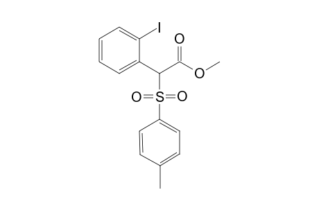 Methyl (2-iodophenyl)[(4-methylphenyl)sulfonyl]acetate