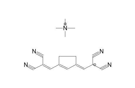 TETRAMETHYLAMMONIUM 1,1,7,7-TETRACYANO-3,5-DIMETHYLENE-1,3,5-HEPTATRIENATE
