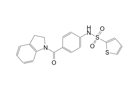 2-thiophenesulfonamide, N-[4-[(2,3-dihydro-1H-indol-1-yl)carbonyl]phenyl]-
