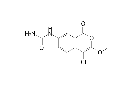 (4-chloro-1-keto-3-methoxy-isochromen-7-yl)urea