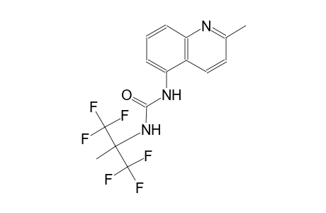 N-(2-methyl-5-quinolinyl)-N'-[2,2,2-trifluoro-1-methyl-1-(trifluoromethyl)ethyl]urea