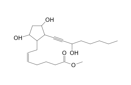 PROST-5-EN-13-YN-1-OIC ACID, 9,11,15-TRIHYDROXY-, METHYL ESTER