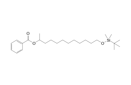 11-(t-Butyldimethylsilyloxy)-1-methylundecyl benzoate