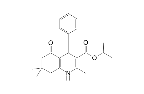 2,7,7-trimethyl-5-oxo-4-phenyl-1,4,6,8-tetrahydroquinoline-3-carboxylic acid propan-2-yl ester