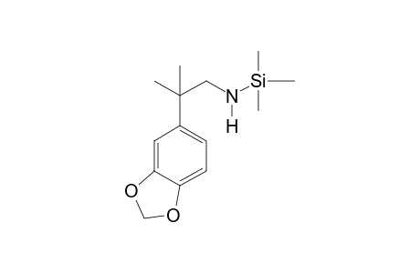 2-Methyl-2-(3,4-methylenedioxyphenyl)propan-1-amine TMS