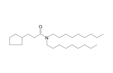 Propanamide, N,N-dinonyl-3-cyclopentyl-