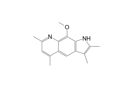 9-methoxy-2,3,5,7-tetramethyl-1H-pyrrolo[3,2-g]quinoline