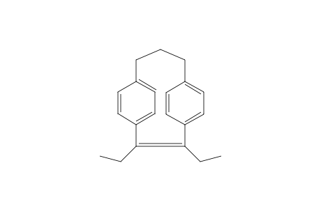 10,11-diethyl-[3.2]cyclophane-10-ene
