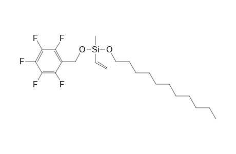 Silane, methylvinyl(pentafluorobenzyloxy)undecyloxy-