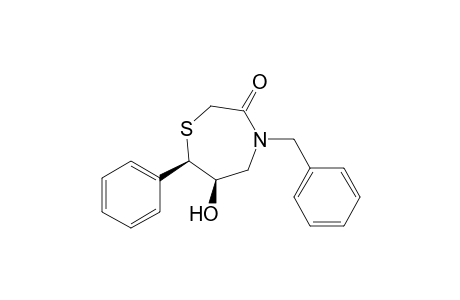cis-1-Benzyl-6-hydroxy-5-phenyl-1-Aza-4-thiacycloheptan-2-one