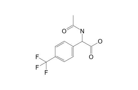 2-acetamido-2-[4-(trifluoromethyl)phenyl]acetic acid
