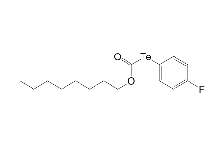 Octyl (4-fluorophenyl)tellanylformate