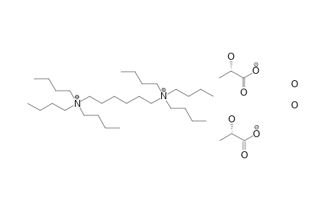 N,N'-Hexamethylenebis(tributylammonium L-lactate) DIHYDRATE