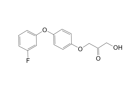 1-[4-(3-fluoranylphenoxy)phenoxy]-3-oxidanyl-propan-2-one
