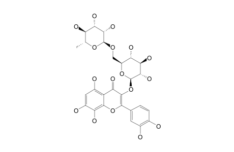 GOSSYPETIN-3-RUTINOSIDE;GOSSYPETIN-3-[ALPHA-L-RHAMNOPYRANOSYL-(1->6)-GLUCOPYRANOSIDE]
