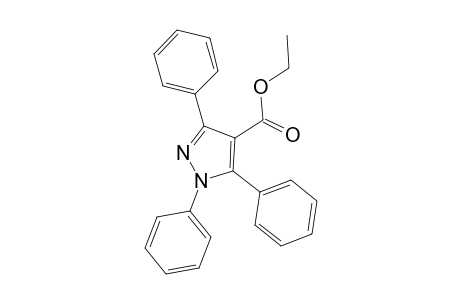 1H-Pyrazole-4-carboxylic acid, 1,3,5-triphenyl-, ethyl ester