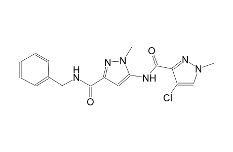N-{3-[(benzylamino)carbonyl]-1-methyl-1H-pyrazol-5-yl}-4-chloro-1-methyl-1H-pyrazole-3-carboxamide