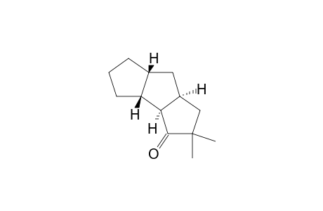 cis, anti,cis-4,4-Dimethyl-tricyclo-[6.3.0.0(2,6)]-undecan-3-one