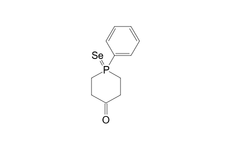 1-PHENYL-1-SELENYL-4-PHOSPHORINANONE