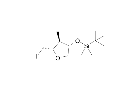 (2S,3R,4S)-4-tert-Butyldimethylsilyloxy-2-iodomethyl-3-methyltetrahydrofuran