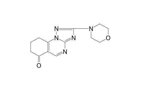 8,9-DIHYDRO-2-MORPHOLINO-s-TRIAZOLO[1,5-a]QUINAZOLIN-6(7H)-ONE