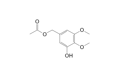(3,4-dimethoxy-5-oxidanyl-phenyl)methyl ethanoate