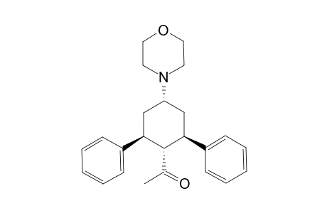(2RS,6SR)-(+/-)-1-(4-MORPHOLINO-2,6-DIPHENYLCYCLOHEXAN-1-YL)-ETHANONE