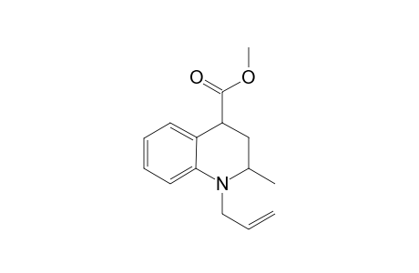 Methyl 1-allyl-2-methyl-1,2,3,4-tetrahydroquinoline-4-carboxylate