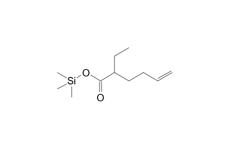 Trimethylsilyl 2-ethyl-5,6-dehydrohexanoate