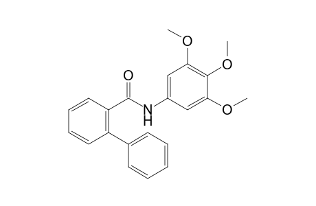N-(3,4,5-Trimethoxyphenyl)-[1,1'-biphenyl]-2-carboxamide