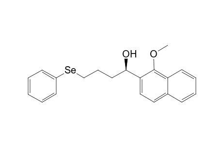 (1R)-1-(1-methoxy-2-naphthyl)-4-(phenylseleno)butan-1-ol