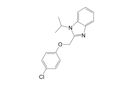 1H-Benzoimidazole, 2-(4-chlorophenoxymethyl)-1-isopropyl-