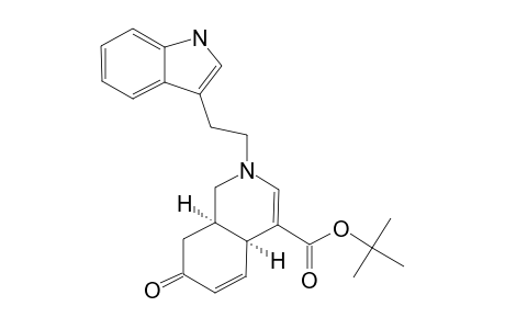 2-TRYPTOPHYL-4-(TERT.-BUTOXYCARBONYL)-7-KETO-1,2,7,8,9,10-HEXAHYDROISOQUINOLINE