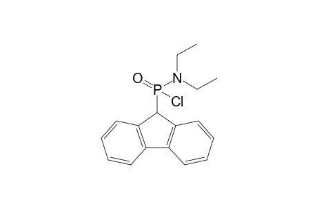 N-[chloranyl(9H-fluoren-9-yl)phosphoryl]-N-ethyl-ethanamine