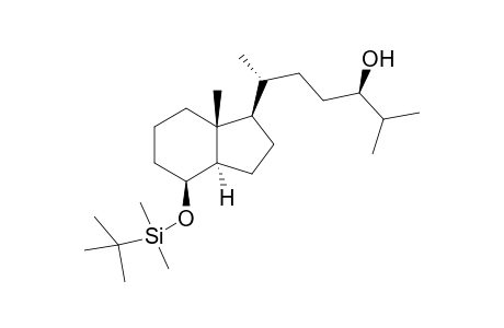 De-A,B-(24R)-8.beta.-[(tert-Butyldimethjylsilyl)oxy]cholestane-24-ol