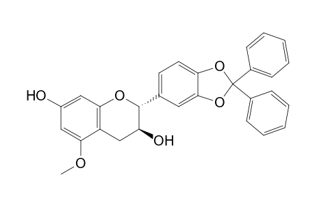 (2R,3S)-2-(2,2-Diphenylbenzo[1,3]dioxol-5-yl)-5-methoxychroman-3,7-diol