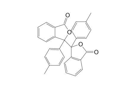 1,1-bis[4"-Methylphenyl]-1,1'-bi(isobenzofuran)-3,3'(1H,1'H)-dione