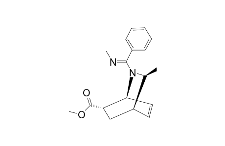 METHYL-3-METHYL-2-(METHYLIMINO-PHENYL-METHYL)-2-AZA-BICYCLO-[2.2.2]-OCT-7-ENE-6-CARBOXYLATE