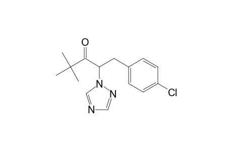 3-Pentanone, 1-(4-chlorophenyl)-4,4-dimethyl-2-(1H-1,2,4-triazol-1-yl)-