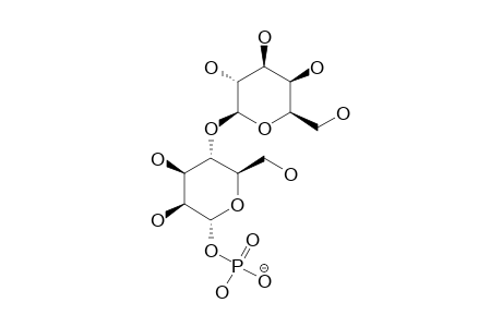 BETA-D-GALACTOPYRANOSYL-(1->4)-ALPHA-D-MANNOPYRANOSYL-PHOSPHATE