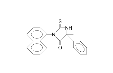 5-Methyl-3-(1-naphthyl)-5-phenyl-2-thioxo-4-imidazolidinone