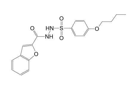 N'-(1-benzofuran-2-ylcarbonyl)-4-butoxybenzenesulfonohydrazide