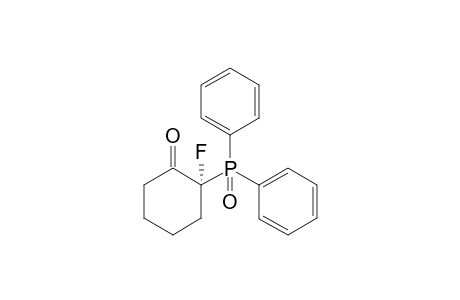 (2S)-2-diphenylphosphoryl-2-fluoro-cyclohexanone