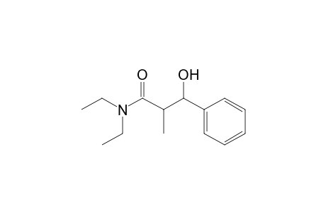 erythro-N,N-diethyl-3-hydroxy-2-methyl-3-phenylpropanamide