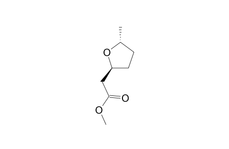 trans-Methyl (5-methyltetrahydrofuran-2-yl)acetate