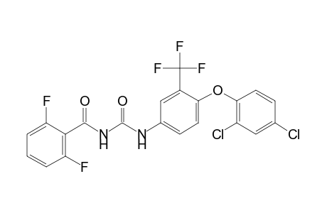 Benzamide, N-[[[4-(2,4-dichlorophenoxy)-3-(trifluoromethyl)phenyl]amino]carbonyl]-2,6-difluoro-
