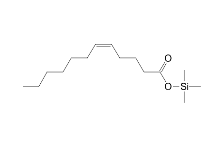 5-Dodecenoic acid, (Z)-, tms derivative