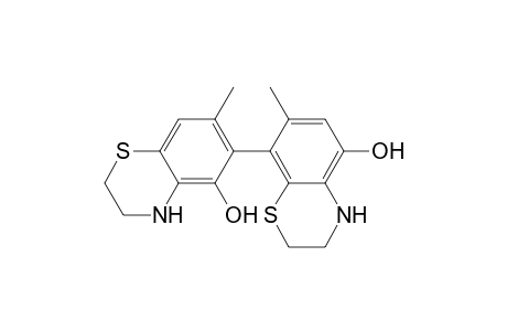 6-(5-hydroxy-7-methyl-3,4-dihydro-2H-1,4-benzothiazin-8-yl)-7-methyl-3,4-dihydro-2H-1,4-benzothiazin-5-ol