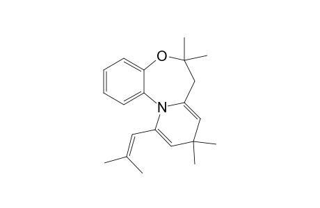 6,6,9,9-tetramethyl-11-(2-methylprop-1-enyl)-7H-pyrido[2,1-d][1,5]benzoxazepine